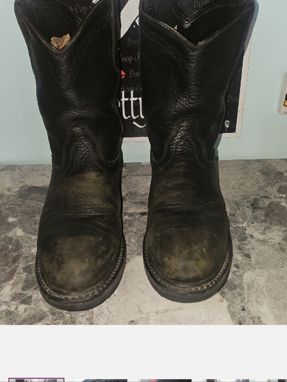 Ariat Men’s Sierra Black Leather Steel Toe Work Boots - Slip/Oil Resistant